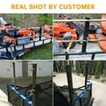 thumbnail image 2 of Kojem 2 Place Weeder Trimmer Rack Holder, for Trailer Truck Edgers Pole Saws Tree Trimmers, 2 of 9