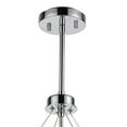 thumbnail image 5 of Elk Home 36-Inch Wide Chamelon Chandelier, Modern, Polished Chrome, 5 of 5