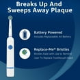 Equate Infinity Power Toothbrush with Bacteria Defense Bristles and