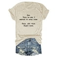thumbnail image 3 of See This Is Why I Wanted to Stay Home This All This Right Here Graphic Tees for Women Funny Sarcastic Crewneck T Shirts, 3 of 4