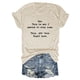 thumbnail image 2 of Camiseta de manga corta para mujer «See This Is Why I Wanted To Stay Home» (Por eso quería quedarme en casa): top informal de cuello redondo para el día a día, 2 of 3