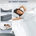 thumbnail image 5 of LunaDream Eclipse Series Queen Air Mattress with USB Rechargeable Built-in Pump, Wireless Inflatable Airbed, Durable Leakproof Design, Portable for Home & Camping, 5 of 7