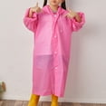 thumbnail image 3 of Cheers.US Water-resistant Raincoat for Kids, Kids Rain Coat Reusable Rain Poncho Jacket for Boys and Girls, 3 of 3