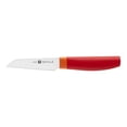 thumbnail image 1 of ZWILLING Couteau à Légumes 3 Pouces, Rouge, 1 of 1