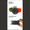 thumbnail image 3 of Pour over Coffee Dripper Filter Silicone Camping Coffee Filter for Travel Camping  Home Coffee Accessories Green, 3 of 8