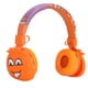 thumbnail image 4 of Auriculares de dibujos animados para niños, auriculares naranjas con cancelación de ruido para niños, viajes de estudio para niños, 4 of 5