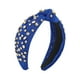 thumbnail image 4 of Diadema Tocado Joyería Diadema Decoración Accesorios para el cabello Regalo Tocado Azul, 4 of 9