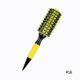 thumbnail image 1 of 1 Piece All Black Ceramic Aluminum Tube Heat Conductive Fluffy Hair Styling Curling Comb Rubber Handle Hair Roll Comb New, 1 of 3