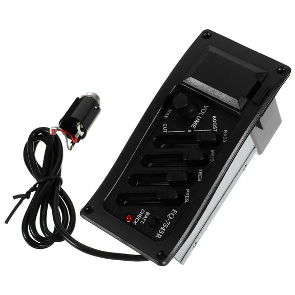 Soimiss Guitar Preamp Plastic 1Pack For Folk Guitars In Guitar Performance