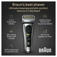 thumbnail image 4 of Braun Series 9 PRO+ Electric Shaver, 6in1 SmartCare Center & Travel Case, 9567cc Silver, 4 of 13