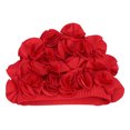 thumbnail image 4 of Gorra de baño Octpeak rojo para mujeres y niños, 4 of 7