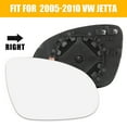 thumbnail image 2 of Unique Bargains Car Mirror Glass Heated with Backing Plate Passenger Side RH for VW Golf R32 Rabbit, 2 of 6