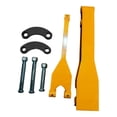 thumbnail image 1 of Terraxo Mini Excavator Arm Extension Accessory, Attachable, Multifunctional, Easy Installation, Trenching Attachment, Yellow Attachment 3 cm Pin, 1 of 8