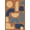 Brown, Pattern 1, variant on ODIKA 4'x6' Earthy Tones Abstract Geometric Harmony Washable Area Rug Elegant Blend of Shapes and Minimalist Style Stain Resistant, Low Pile, Easy Care for Dorm Room, Small Living