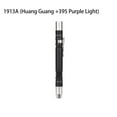 thumbnail image 2 of UV Flashlight Torch Function Stains Rechargeable Ultraviolet Jade Sterilization Medical Equipment Banknote Professional 1913A Yellow, 2 of 8