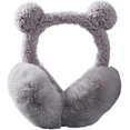 thumbnail image 1 of Cache-oreilles d'Hiver Unisexes Mignons en Forme d'Animaux, Cache-Oreilles en Peluche Duveteuse, Serre-Tête d'Hiver, Couvre-Oreilles pour Temps Froid, 1 of 2