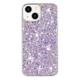 thumbnail image 2 of For iPhone 14 Plus Case,Cute Glitter Bling Twinkle Stardust with Drop Protection Shockproof Soft TPU Slim Flexible Phone Case Girls/Women Protective case for iPhone 14 Plus,Anti Scratch,Purple, 2 of 6