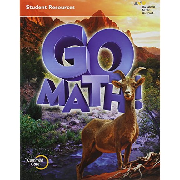 Pre-Owned Go Math! Student Resource Book Grade 6, (Paperback)