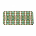 thumbnail image 1 of Abstract Computer Mouse Pad, Creative Contemporary Geometric Themed Fractal Style Colorful Bars in Squares, Rectangle Non-Slip Rubber Mousepad X-Large, 35" x 15", Multicolour, by Ambesonne, 1 of 2