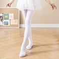 thumbnail image 4 of Medias para niños, medias blancas lisas para danza de ballet para niñas, medias de terciopelo de color caramelo, calcetines, pantalones para niñas pequeñas, leggings, 4 of 5