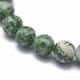 thumbnail image 3 of Pulsera de jaspe con cuentas (1 unidad), pulsera elástica de jaspe verde natural con manchas, pulsera elástica redonda de cuentas, juego de pulseras multicapa, 3 of 3