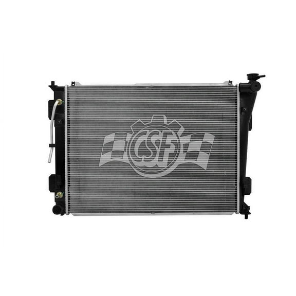 CSF 3640 1 Row Plastic Tank Aluminum Core Radiator