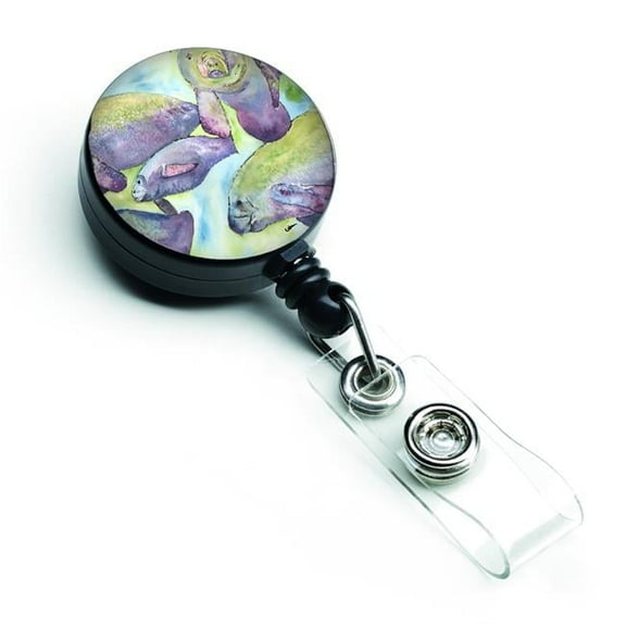 Manatee Retractable Badge Reel