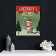 thumbnail image 4 of Nawypu Meowy Christmas American Shorthair Wrapped Canvas Poster Prints for American Shorthair Cat Lover Kitten Funny Gifts Idea Merch Art Wall Decoration, 4 of 4
