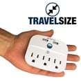 thumbnail image 5 of Regleta de alimentación aprobada por cruceros - Protector sin sobretensiones para cruceros con 2 salidas USB - Cruise Ship Essentials 2024 para Carnival, Princess, Norwegian, Holland America, MSC y la, 5 of 5