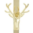 thumbnail image 6 of Northlight Reindeer Over the Door Christmas Wreath Hanger - 15.25" - Gold, 6 of 8