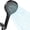 B, variant on High Pressure Filtered Shower Head, Handheld Showerhead with 3 Settings Rainfall Jet Spray, Water Softener Filter, Black Shower Head for Hard Water, Easy Installation, Water Efficient