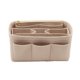 thumbnail image 1 of Lexsion Organizador De Bolso De Fieltro Insertar Organizador De Bolso Shaper De Estructura Se Adapta A Speedy 8001 Beige S, 1 of 1