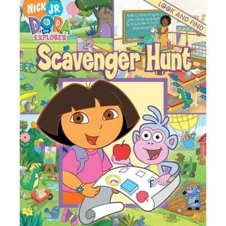 Nick Jr Dora the Explorer: Scavenger Hunt Look and Find (Hardcover) by Pi Kids