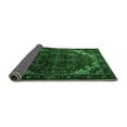 thumbnail image 2 of Ahgly Company Indoor Round Persian Emerald Green Traditional Area Rugs, 3' Round, 2 of 4