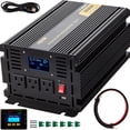 thumbnail image 1 of VEVOR Power Inverter Modified Sine Wave Inverter 3000W DC 24V to AC 120V w/LCD, 1 of 9