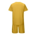 thumbnail image 5 of Mens Short Sets 2 Piece Short Sleeve T Shirt & Shorts Summer Outfits for Men Beach Outfit Vacation Sets, 5 of 9