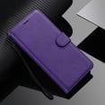 thumbnail image 3 of Allytechgroup Wallet Case for Samsung Galaxy S24 Ultra 6.8", Luxury PU Leather Flip Folio Anti-Scrach Bumper Shockproof Cards Holder Protective Phone Case for Girls Women Men, Purple, 3 of 5