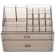 thumbnail image 1 of 1 Juego de organizador de maquillaje, organizador de escritorio multifunción con cajones, organizador transparente para joyas y cosméticos, 1 of 6