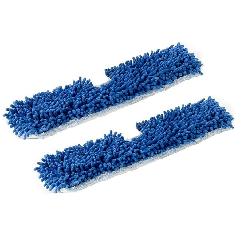 Double Sided Microfiber Flip Mop W/ Adjustable Telescopic Handle - Teal