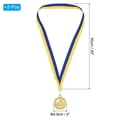 thumbnail image 2 of Unique Bargains 2' Gold Table Tennis Medals, 5Pcs Table Tennis Award Medals, 2 of 5