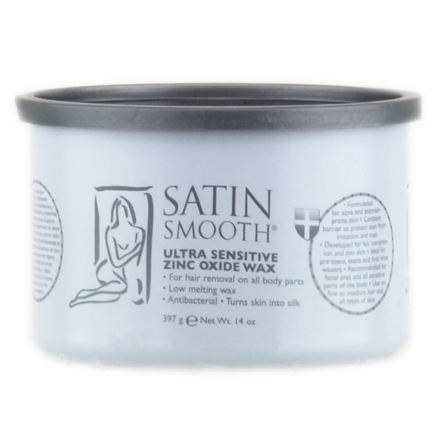 Satin Smooth Natural Pure and Simple Wax Option Ultra Sensitive