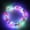 Multicolor, variant on LED Copper Wire String Lights - 7ft 20LEDs Multi-color Fairy Lights Battery Operated for Christmas Bedroom Garden Patios Wedding Party Decoration