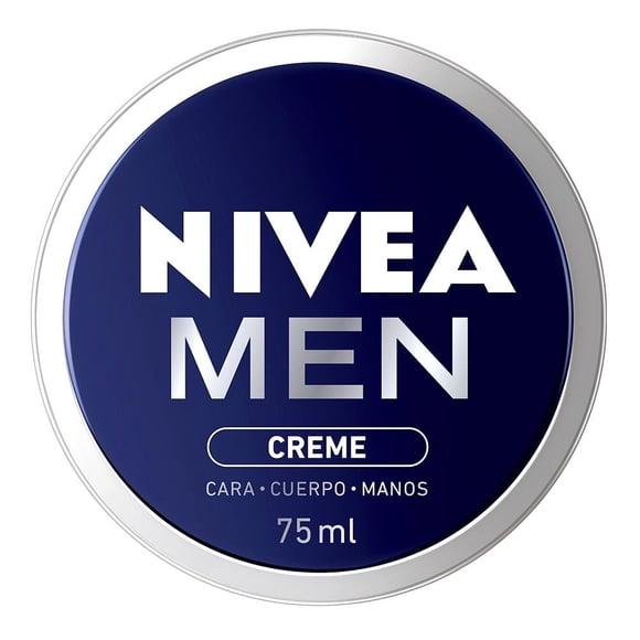 Crema corporal NIVEA MEN creme humectante de larga duración con vitamina E 75 ml