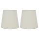 thumbnail image 1 of Pantalla de lámpara de mesa, 2 piezas Accesorio de lámpara de sombra de lámpara de interior Decoración del hogar Funcionamiento suave, 1 of 8