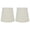 Beige, variant on YAHHU 2Pcs Indoor Lamp Shade European Style Fabric Lampshade Replacement for E14 Chandelier Table Lamp Floor Lamp Wall Light Fixture, Minimalist Home Decor Accessory, Red