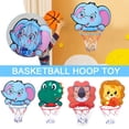 thumbnail image 2 of Kids Children Indoor Mini Basketball Hoop Net Toy Door Wall Mounted Pump R8C5, 2 of 6