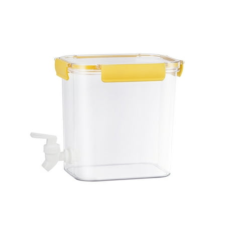 

Home Refrigerator Kitchen Cold Kettle With Faucet Large Capacity Juice Kettle Cold Bucket Beverage Dispenser