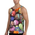thumbnail image 2 of Haiem Easter Eggs1 Men Workout Tank Top Gym Bodybuilding Sleeveless Muscle T Shirts Athletic Tank Breathable Workout Shirt-3X-Large, 2 of 9