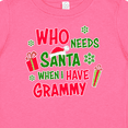 thumbnail image 4 of Inktastic Who Needs Santa when I Have Grammy Boys or Girls Baby T-Shirt, 4 of 5