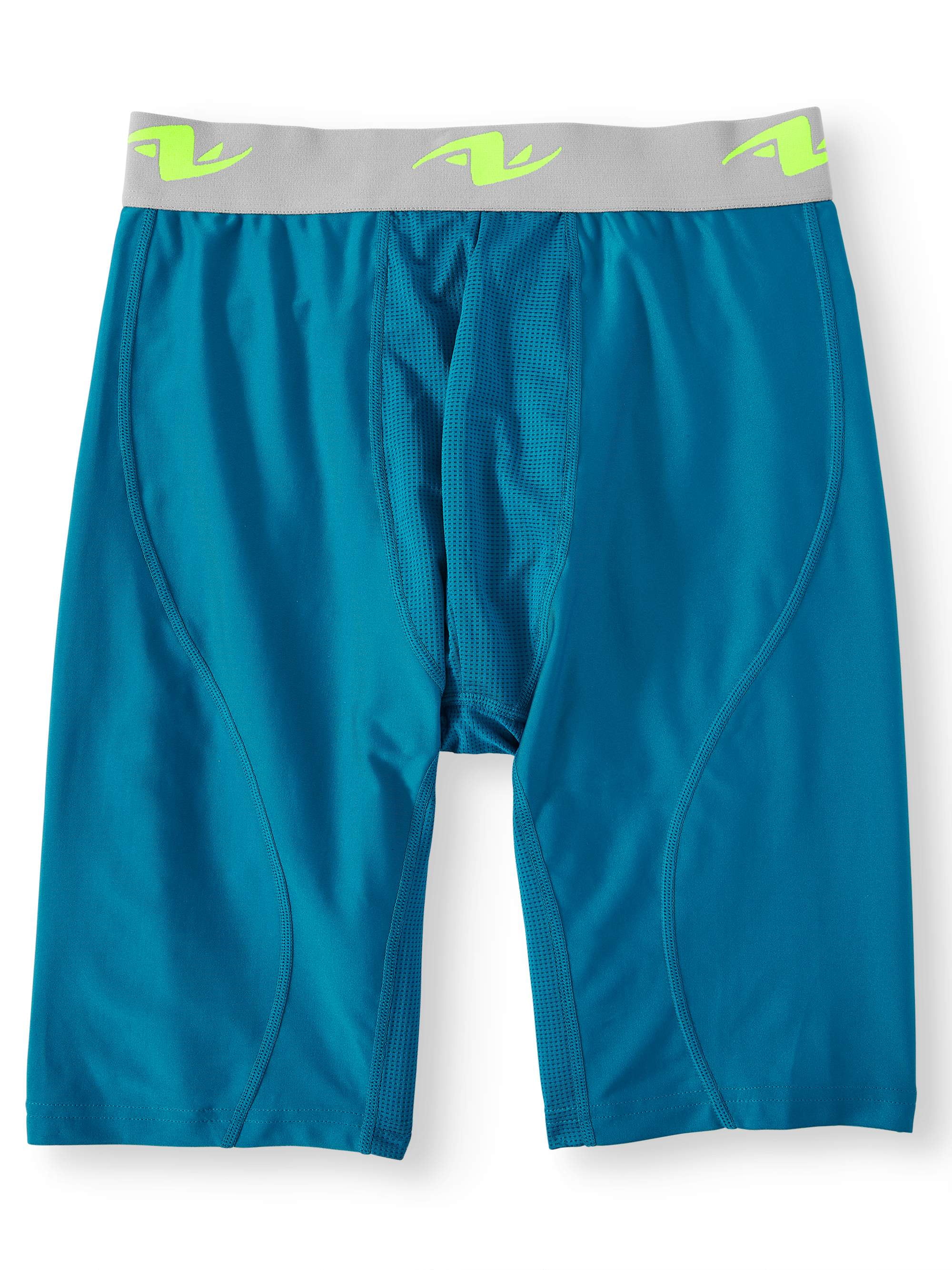 Athletic Works Men's Performance Boxer Brief, 9"